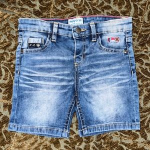 Mayoral boys Jean shorts 3 like new